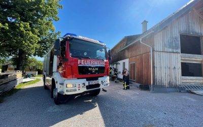 Heizungsbrand – Nachkontrolle nach Selbstlöschung durch den Hausbesitzer