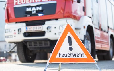 Verkehrsunfall mit Motorrad auf der B120