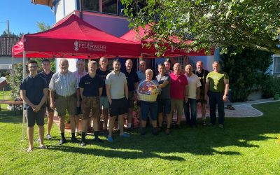 Gratulation zum 80igsten Geburtstag Ehren-Oberbrandmeister Johann Schellmann