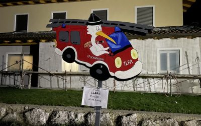 Feuerwehrstorch ist gelandet – HLM Fehringer Bernhard bekommt Nachwuchs!!