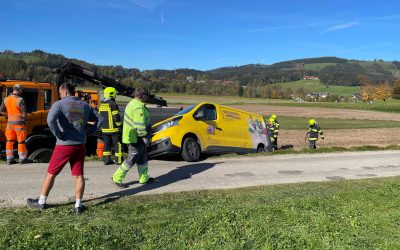 Fahrzeugbergung in der Haid – Lieferservice auf Abwegen