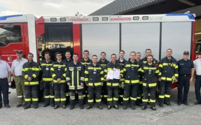 15 Feuerwehrmänner absolvieren die Leistungsprüfung technische Hilfeleistung