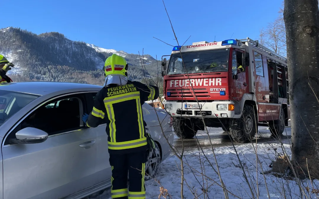 Fahrzeugbergung nach Ausweichmanöver