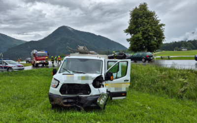 Zwei Verkehrsunfälle am selben Tag, nur wenige hundert Meter voneinander entfernt